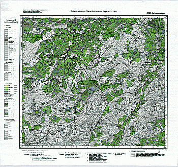 Produktbild 1 für den Artikel: Bodenschätzungskarte 1:25 000 8239 Niederaschau im Chiemgau