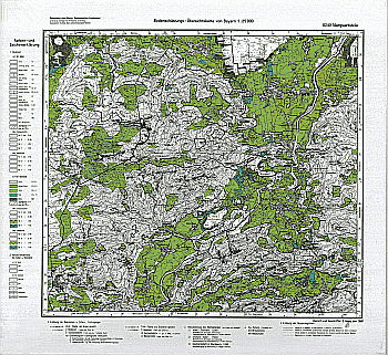 Produktbild 1 für den Artikel: Bodenschätzungskarte 1:25 000 8240 Marquartstein