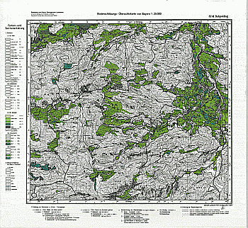 Produktbild 1 für den Artikel: Bodenschätzungskarte 1:25 000 8241 Ruhpolding