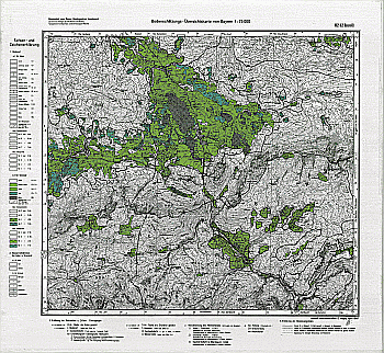 Produktbild 1 für den Artikel: Bodenschätzungskarte 1:25 000 8242 Inzell