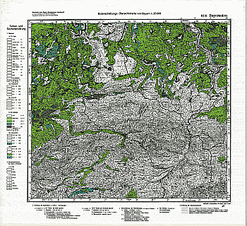 Produktbild 1 für den Artikel: Bodenschätzungskarte 1:25 000 8331 Bayersoien