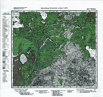 Produktbild 1 für den Artikel: Bodenschätzungskarte 1:25 000 8333 Murnau