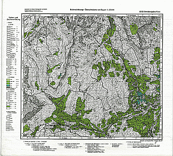 Produktbild 1 für den Artikel: Bodenschätzungskarte 1:25 000 8343 Berchtesgaden West