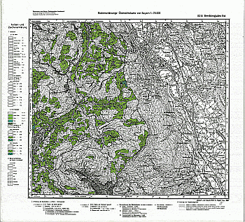 Produktbild 1 für den Artikel: Bodenschätzungskarte 1:25 000 8344 Berchtesgaden Ost