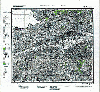 Produktbild 1 für den Artikel: Bodenschätzungskarte 1:25 000 8434 Vorderriss