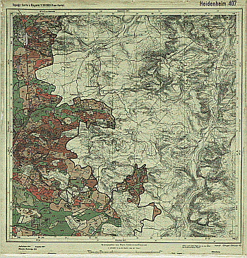 Produktbild 1 für den Artikel: Bodenschätzungskarte 1:25 000 407 Heidenheim