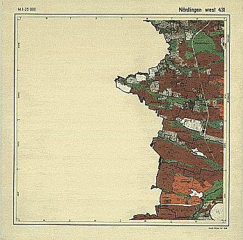 Produktbild 1 für den Artikel: Bodenschätzungskarte 1:25 000 431 Nördlingen West