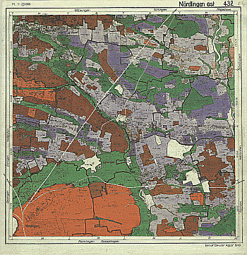 Produktbild 1 für den Artikel: Bodenschätzungskarte 1:25 000 432 Nördlingen Ost