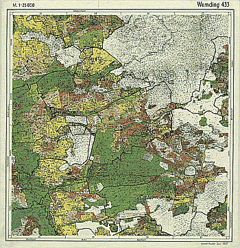 Produktbild 1 für den Artikel: Bodenschätzungskarte 1:25 000 433 Wemding