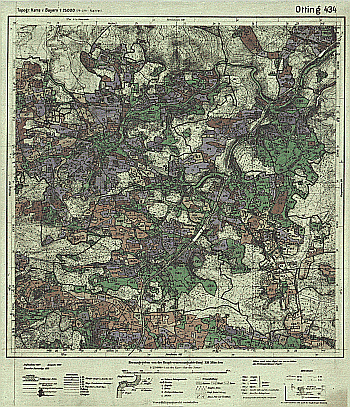 Produktbild 1 für den Artikel: Bodenschätzungskarte 1:25 000 434 Otting