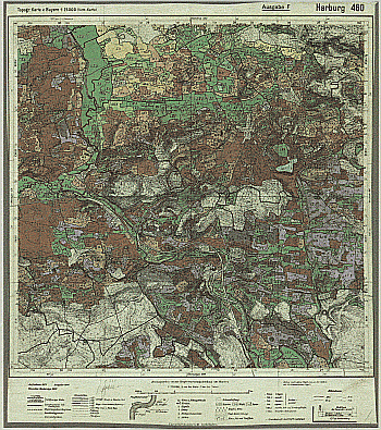 Produktbild 1 für den Artikel: Bodenschätzungskarte 1:25 000 460 Harburg