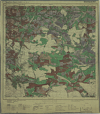 Produktbild 1 für den Artikel: Bodenschätzungskarte 1:25 000 461 Monheim