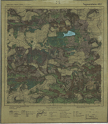 Produktbild 1 für den Artikel: Bodenschätzungskarte 1:25 000 462 Tagmersheim