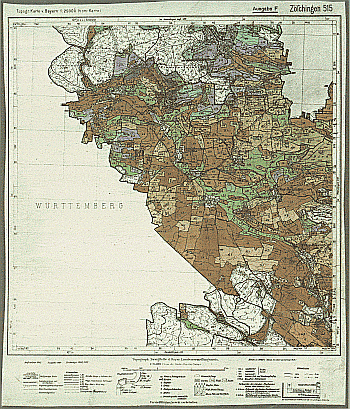 Produktbild 1 für den Artikel: Bodenschätzungskarte 1:25 000 515 Zöschingen