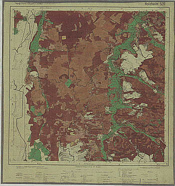 Produktbild 1 für den Artikel: Bodenschätzungskarte 1:25 000 520 Holzheim