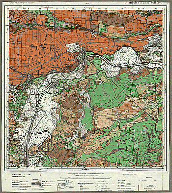 Produktbild 1 für den Artikel: Bodenschätzungskarte 1:25 000 545 Dillingen West