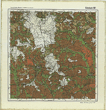 Produktbild 1 für den Artikel: Bodenschätzungskarte 1:25 000 597 Griesbach