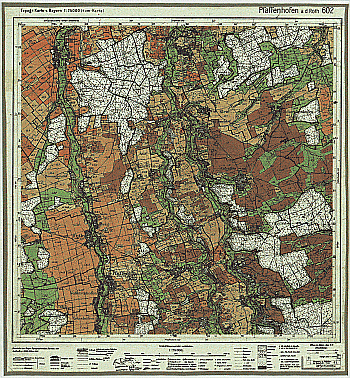 Produktbild 1 für den Artikel: Bodenschätzungskarte 1:25 000 602 Pfaffenhofen a.d. R.