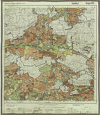 Produktbild 1 für den Artikel: Bodenschätzungskarte 1:25 000 606 Horgau