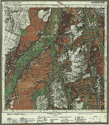 Produktbild 1 für den Artikel: Bodenschätzungskarte 1:25 000 658 Krumbach