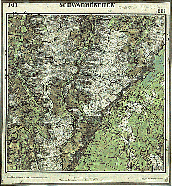 Produktbild 1 für den Artikel: Bodenschätzungskarte 1:25 000 661 Schwabmünchen