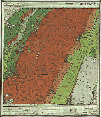 Produktbild 1 für den Artikel: Bodenschätzungskarte 1:25 000 662 Großaitingen