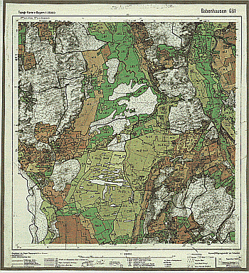 Produktbild 1 für den Artikel: Bodenschätzungskarte 1:25 000 681 Babenhausen