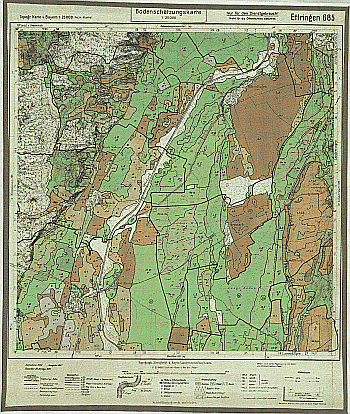 Produktbild 1 für den Artikel: Bodenschätzungskarte 1:25 000 685 Ettringen