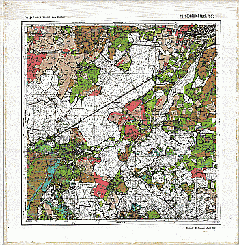 Produktbild 1 für den Artikel: Bodenschätzungskarte 1:25 000 689 Fürstenfeldbruck