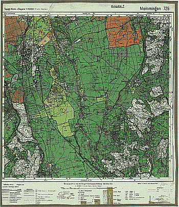 Produktbild 1 für den Artikel: Bodenschätzungskarte 1:25 000 726 Memmingen