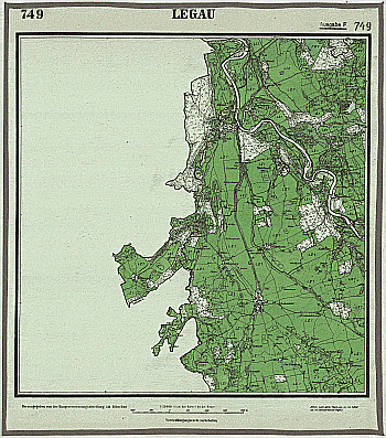 Produktbild 1 für den Artikel: Bodenschätzungskarte 1:25 000 749 Legau