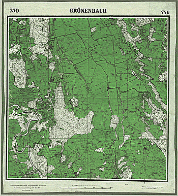 Produktbild 1 für den Artikel: Bodenschätzungskarte 1:25 000 750 Grönenbach