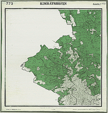 Produktbild 1 für den Artikel: Bodenschätzungskarte 1:25 000 773 Kimratshofen