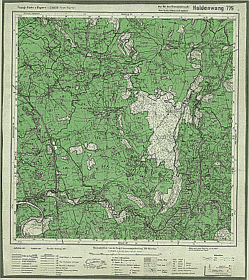 Produktbild 1 für den Artikel: Bodenschätzungskarte 1:25 000 775 Haldenwang