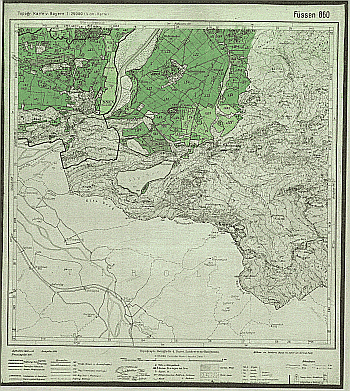 Produktbild 1 für den Artikel: Bodenschätzungskarte 1:25 000 860 Füssen