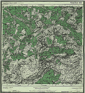 Produktbild 1 für den Artikel: Bodenschätzungskarte 1:25 000 875 Hinterstein