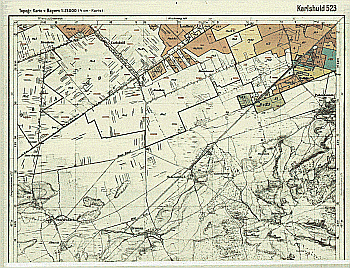 Produktbild 1 für den Artikel: Bodenschätzungskarte 1:25 000 523 Karlshuld