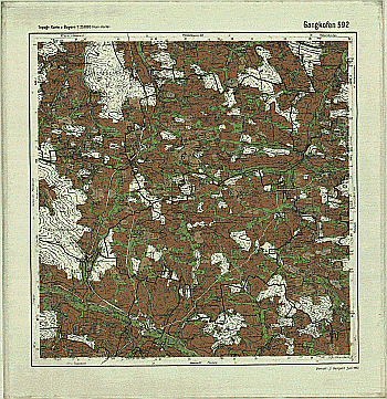 Produktbild 1 für den Artikel: Bodenschätzungskarte 1:25 000 592 Gangkofen