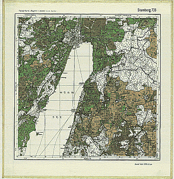 Produktbild 1 für den Artikel: Bodenschätzungskarte 1:25 000 735 Starnberg