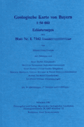 Produktbild 1 für den Artikel: Erläuterungen z. Geologischen Karte 1:50 000 Nürnberg-Fürth-Erlangen und Umgebung