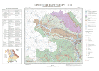 Produktbild 1 für den Artikel: Hydrogeologische Karte 1:50 000 L5730 Coburg