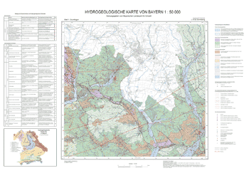 Produktbild 1 für den Artikel: Hydrogeologische Karte 1:50 000 L5732 Sonneberg