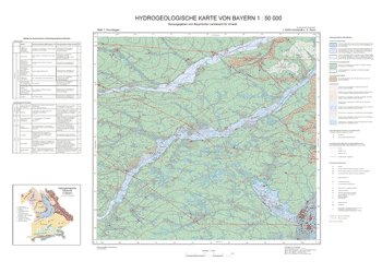 Produktbild 1 für den Artikel: Hydrogeologische Karte 1:50 000 L6330 Höchstadt