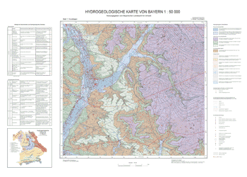 Produktbild 1 für den Artikel: Hydrogeologische Karte 1:50 000 L6332 Forchheim