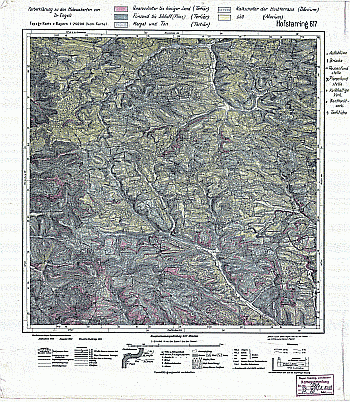 Produktbild 1 für den Artikel: Geologische Manuskriptkarte 1:25 000 617 Hofstarring