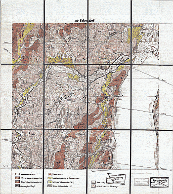 Produktbild 1 für den Artikel: Geologische Manuskriptkarte 1:25 000 710 Schondorf