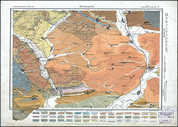 Produktbild 1 für den Artikel: Historische Geologische Karte 1:25 000 5733 Steinach (alte Nummer 7048)