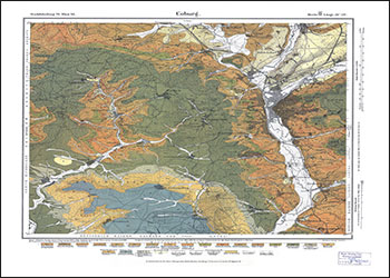 Produktbild 1 für den Artikel: Historische Geologische Karte 1:25 000 5731 Coburg (alte Nummer 7046)