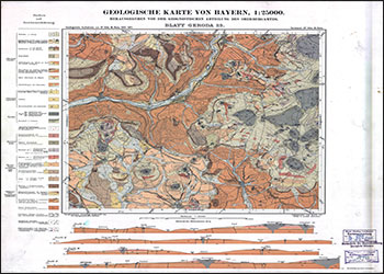 Produktbild 1 für den Artikel: Historische Geologische Karte 1:25 000 5625 Geroda (alte Nummer 23)