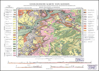 Produktbild 1 für den Artikel: Historische Geologische Karte 1:25 000 5627 Neustadt a.d. Saale (alte Nummer 26)